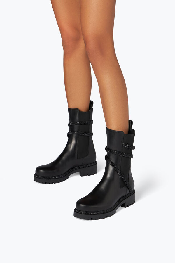 jeweled cleo crystal black bootie 25 rene caovilla