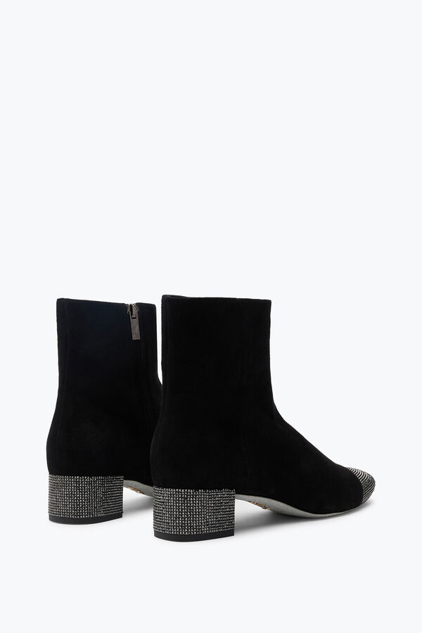 jeweled bonnie svart mocka bootie 40 rene caovilla
