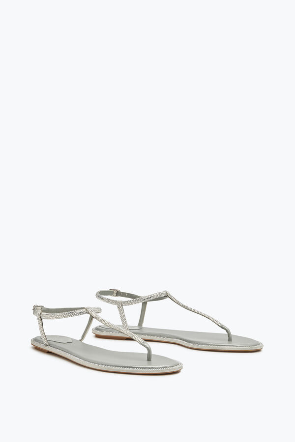 jeweled diana crystal grÅ sandal 10 rene caovilla