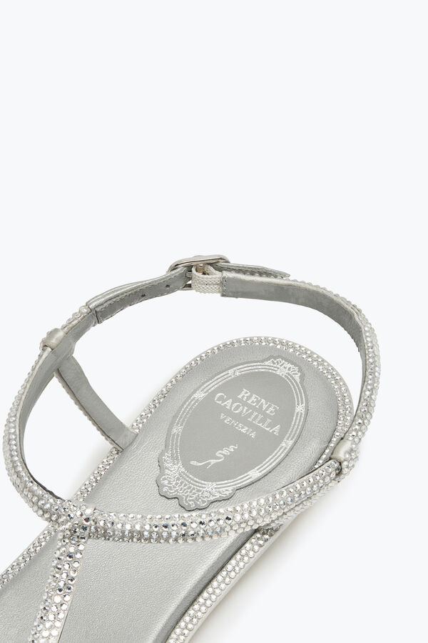 jeweled diana crystal grÅ sandal 10 rene caovilla