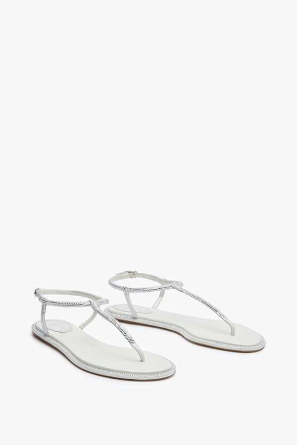 jeweled diana crystal elfenben sandal 10 rene caovilla