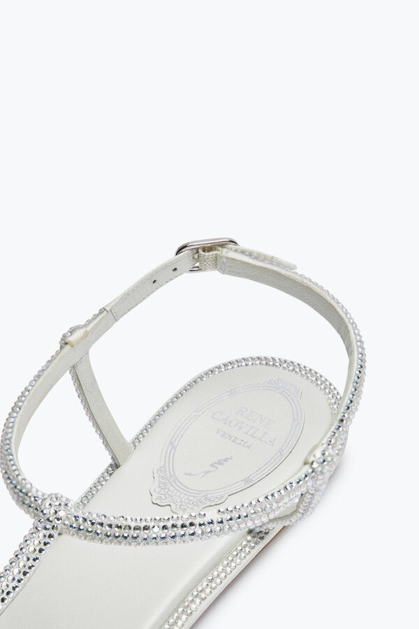 jeweled diana crystal elfenben sandal 10 rene caovilla