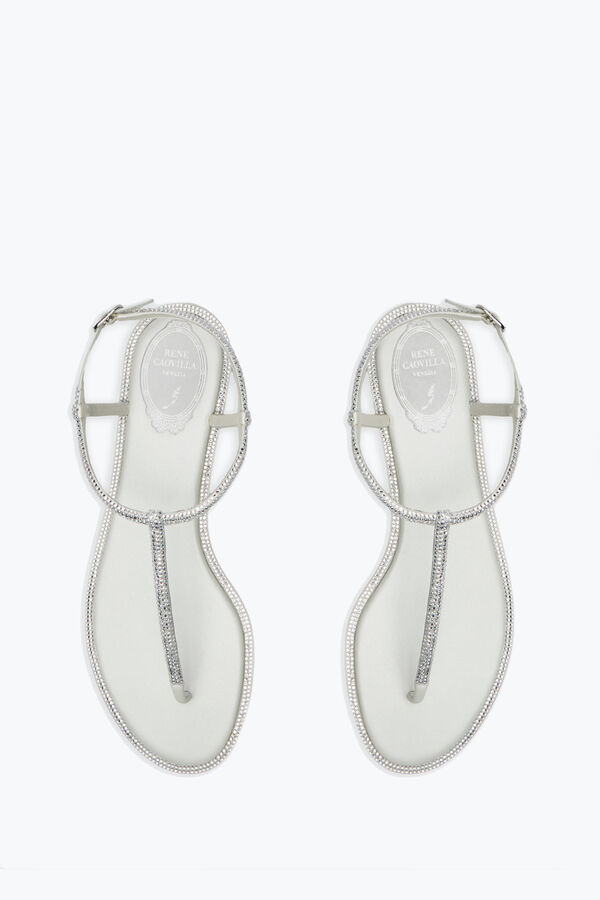 jeweled diana crystal elfenben sandal 10 rene caovilla