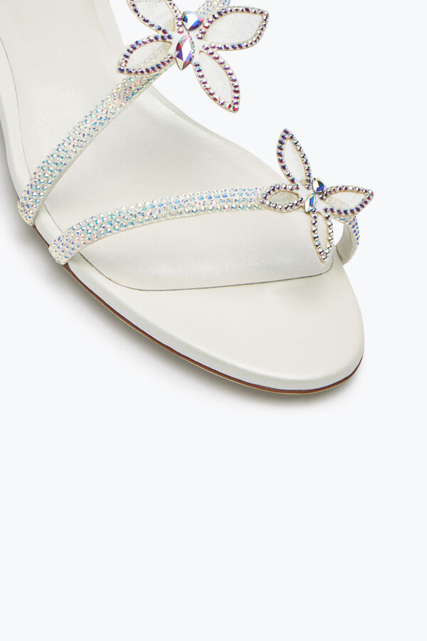 jeweled butterflower crystal elfenben sandal 10 rene caovilla