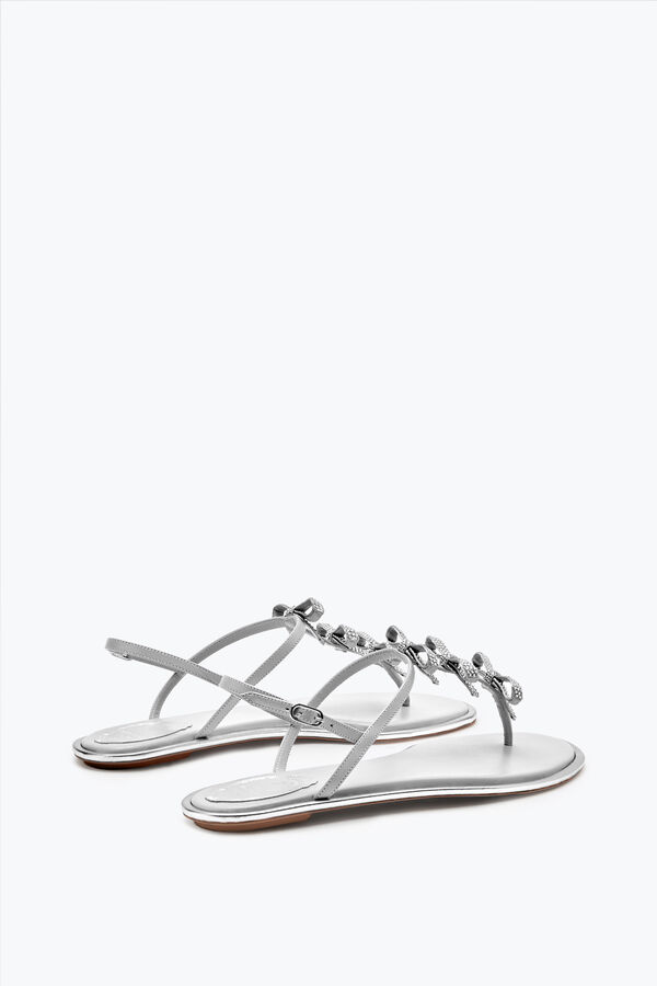 jeweled caterina silver thong sandal 10 rene caovilla
