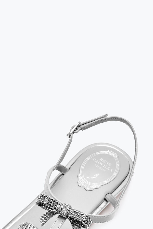 jeweled caterina silver thong sandal 10 rene caovilla