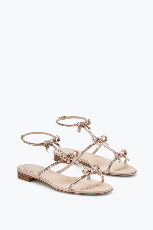 jeweled caterina naken platt sandal 10 rene caovilla
