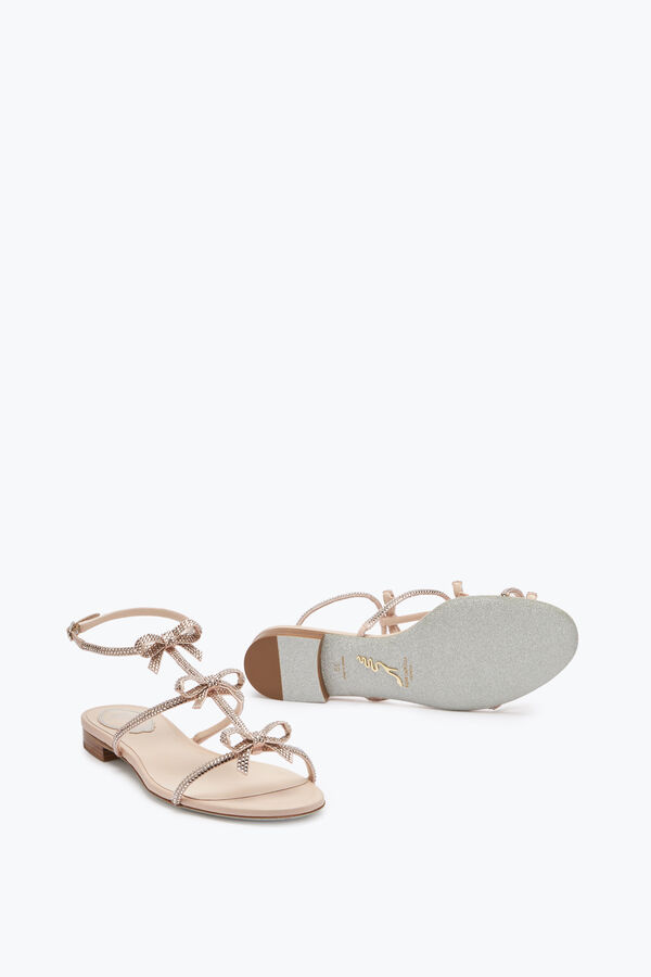jeweled caterina naken platt sandal 10 rene caovilla