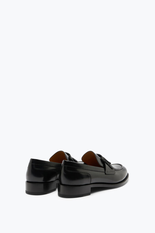 jeweled morgana svart loafer 20 rene caovilla