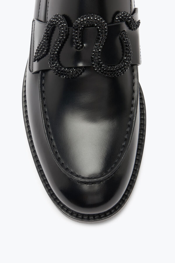 jeweled morgana svart loafer 20 rene caovilla