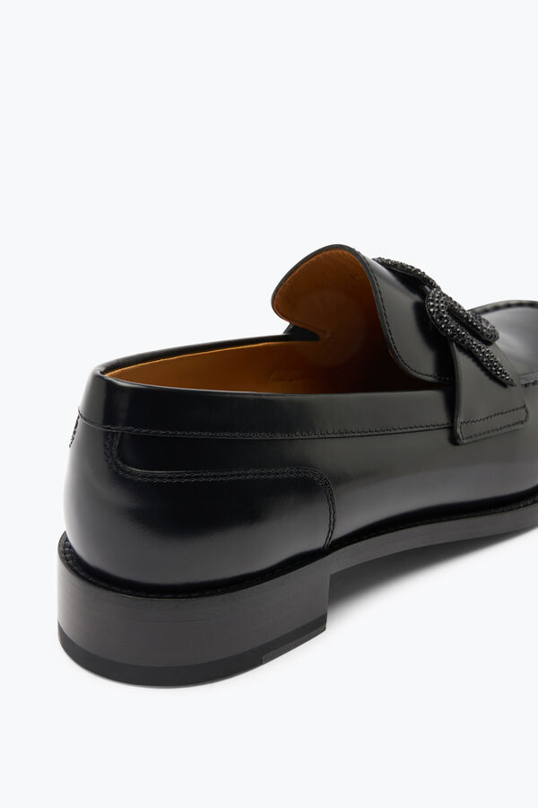 jeweled morgana svart loafer 20 rene caovilla