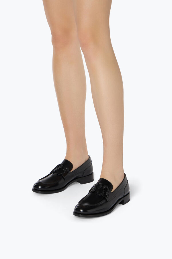 jeweled morgana svart loafer 20 rene caovilla