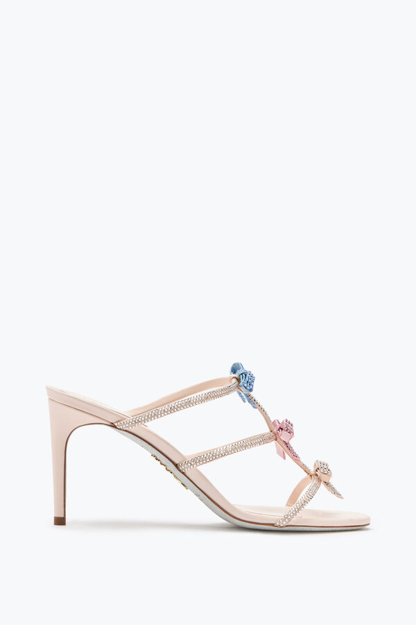 jeweled caterina mule med multicolor kristaller 80 rene caovilla