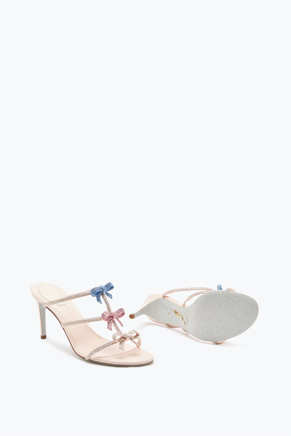 jeweled caterina mule med multicolor kristaller 80 rene caovilla