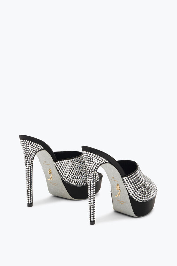 jeweled sharon-plattformen mule 130 rene caovilla