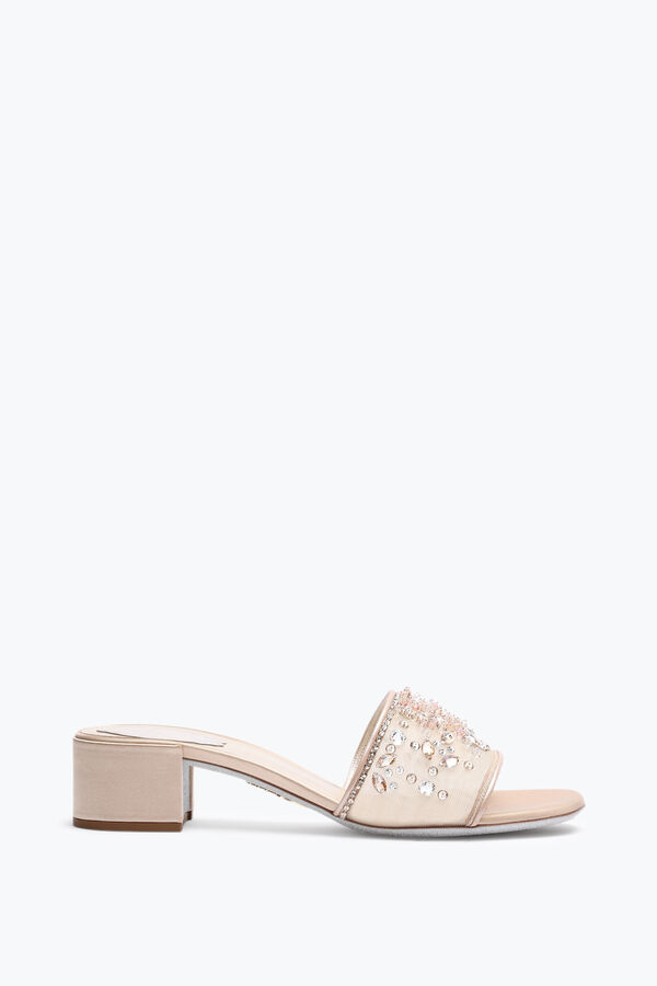 jeweled cinderella naken mule 40 rene caovilla