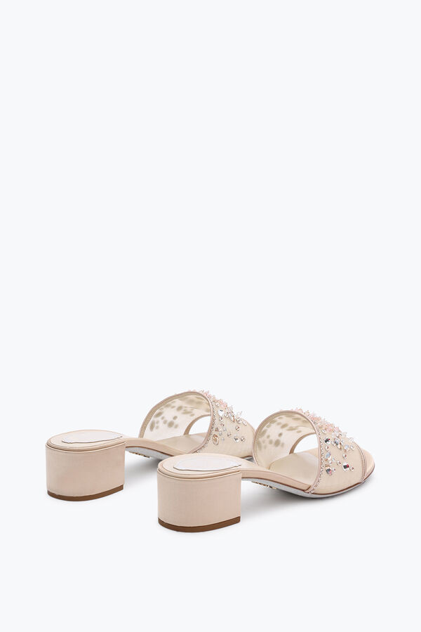 jeweled cinderella naken mule 40 rene caovilla