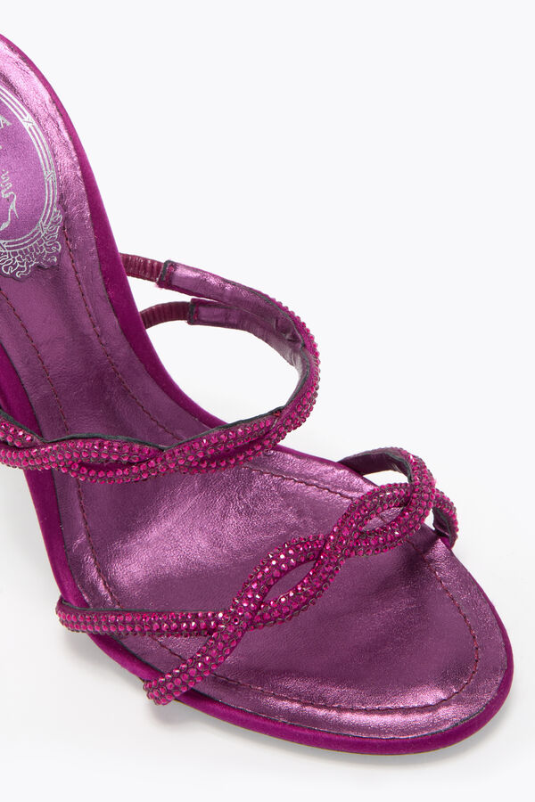 jeweled flÄta porpora mule 80 rene caovilla