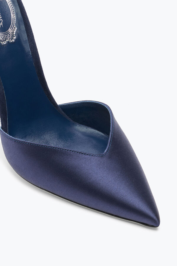 jeweled margot midnight blue pump 105 rene caovilla