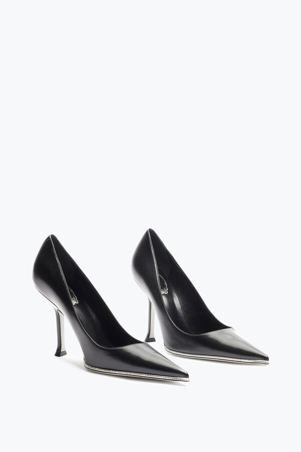 jeweled candice svart pump 105 rene caovilla