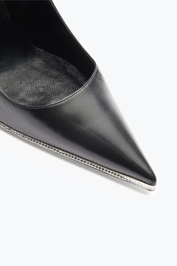 jeweled candice svart pump 105 rene caovilla