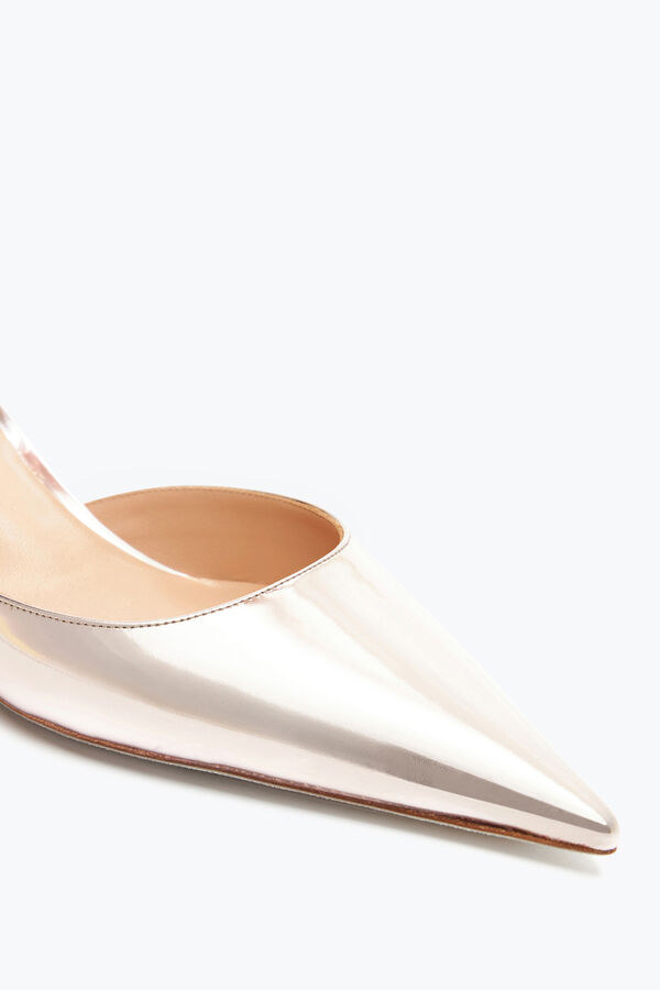 jeweled cleo rose gold pump med kristaller 50 rene caovilla