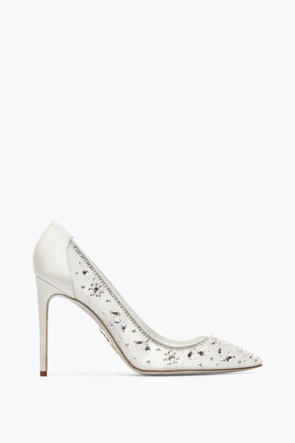 jeweled cinderella vita pumpen 105 rene caovilla
