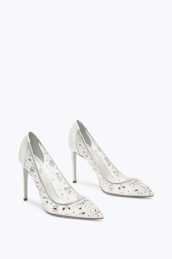 jeweled cinderella vita pumpen 105 rene caovilla