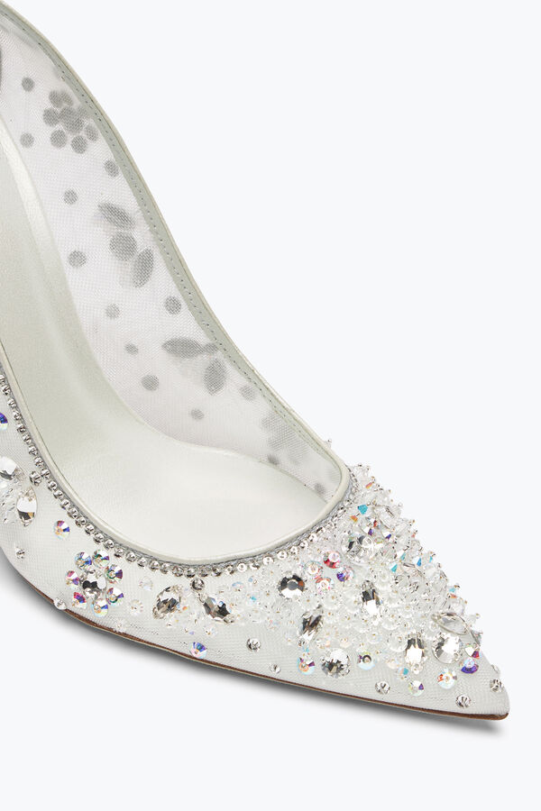 jeweled cinderella vita pumpen 105 rene caovilla