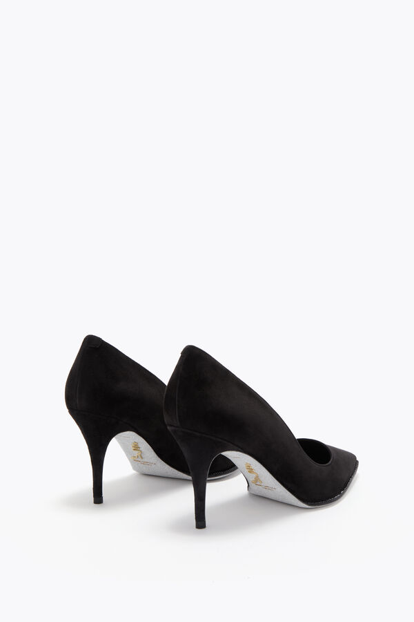 jeweled taylor svart pump 80 rene caovilla