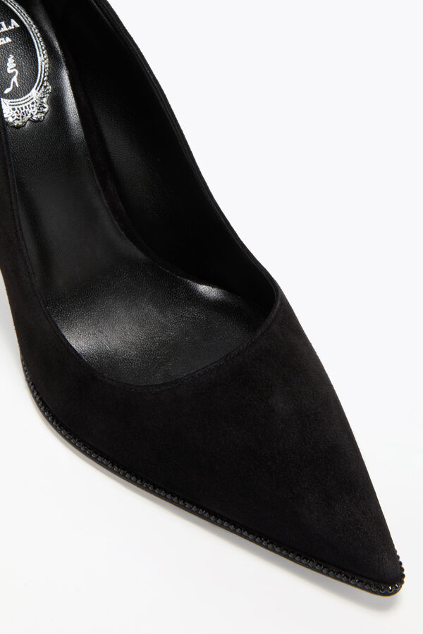 jeweled taylor svart pump 80 rene caovilla