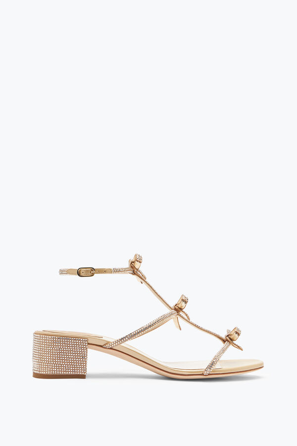 jeweled caterina crystal beige sandal 40 rene caovilla