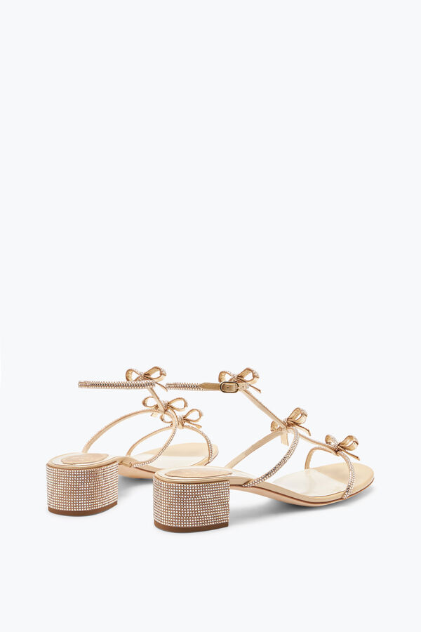 jeweled caterina crystal beige sandal 40 rene caovilla