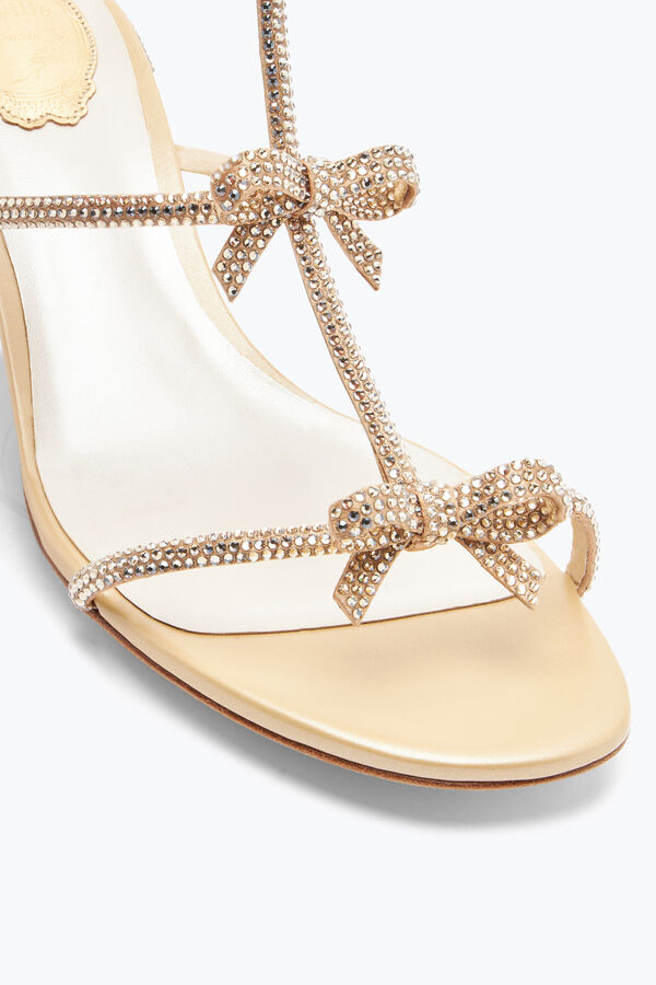 jeweled caterina crystal beige sandal 40 rene caovilla