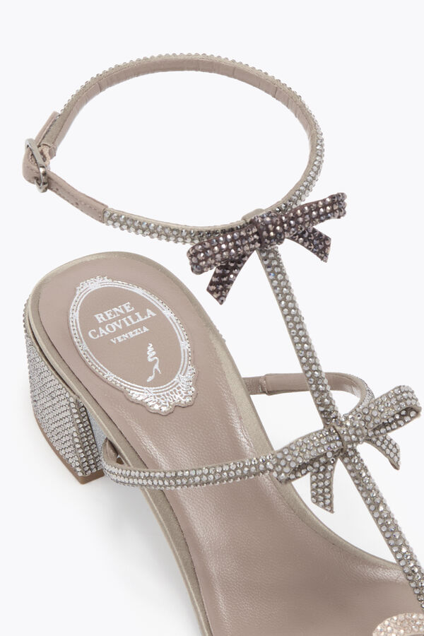 jeweled caterina dove grey sandaler rene caovilla