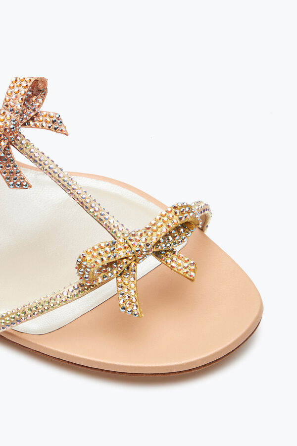jeweled sandaler med vrist skosnören caterina rene caovilla