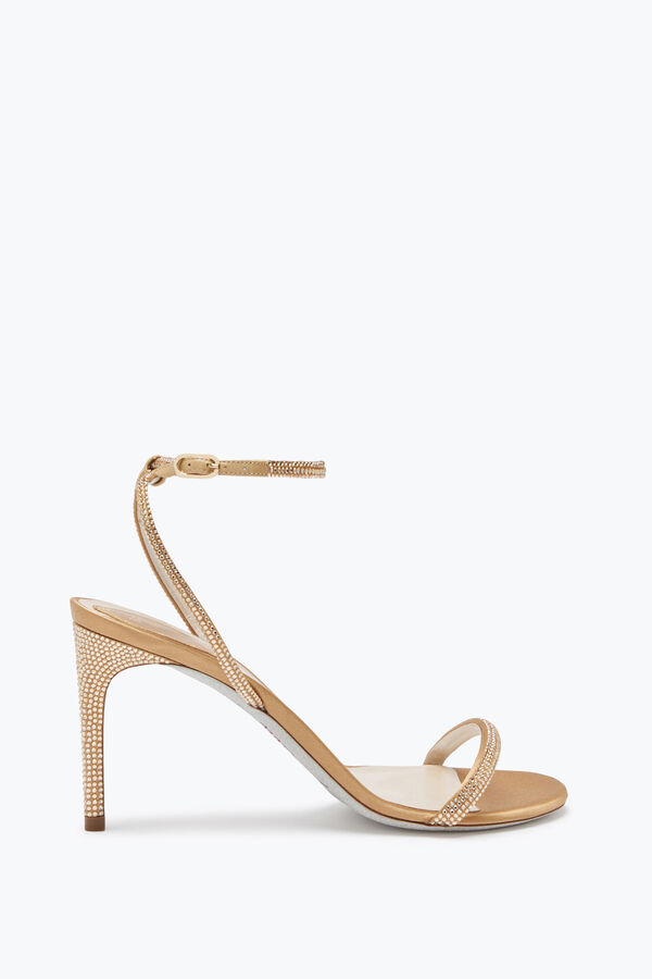 jeweled ellabrita crystal sandal beige 80 rene caovilla