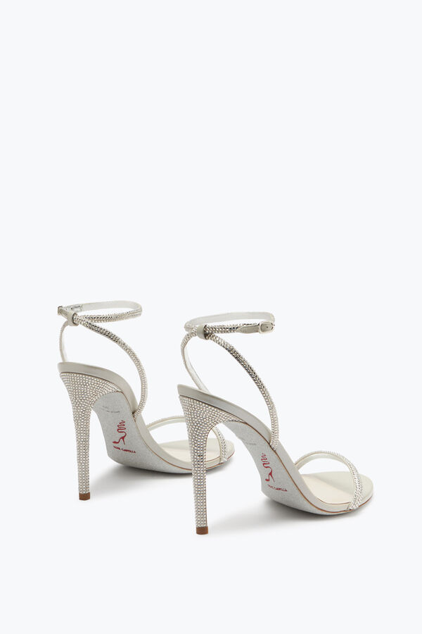 jeweled ellabrita pearl grey sandaler 105 rene caovilla