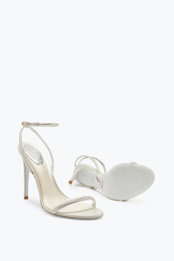 jeweled ellabrita pearl grey sandaler 105 rene caovilla