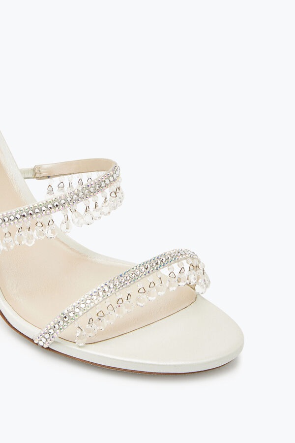 jeweled ljuskrona elfenben sandal 80 rene caovilla