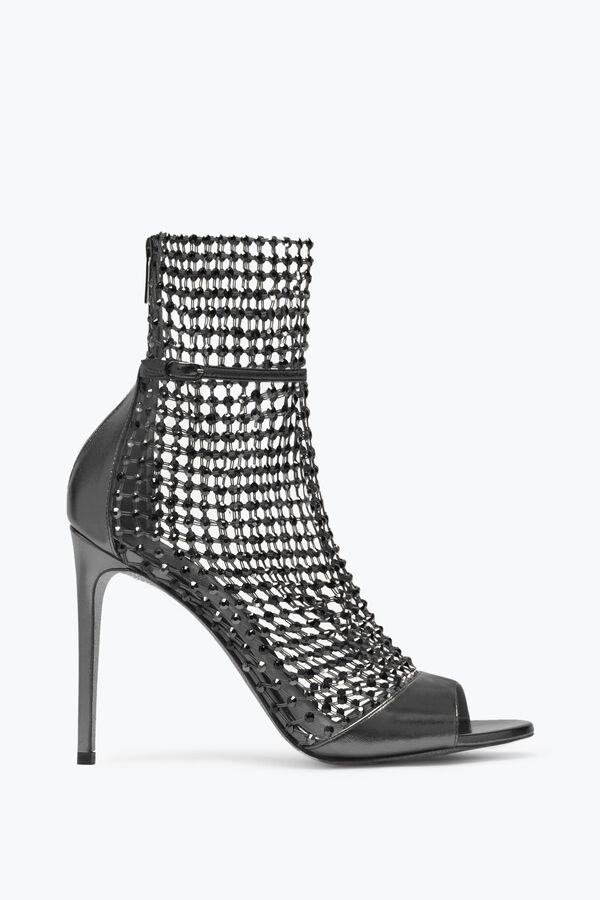 jeweled galaxia metallic antracit sandal 105 rene caovilla
