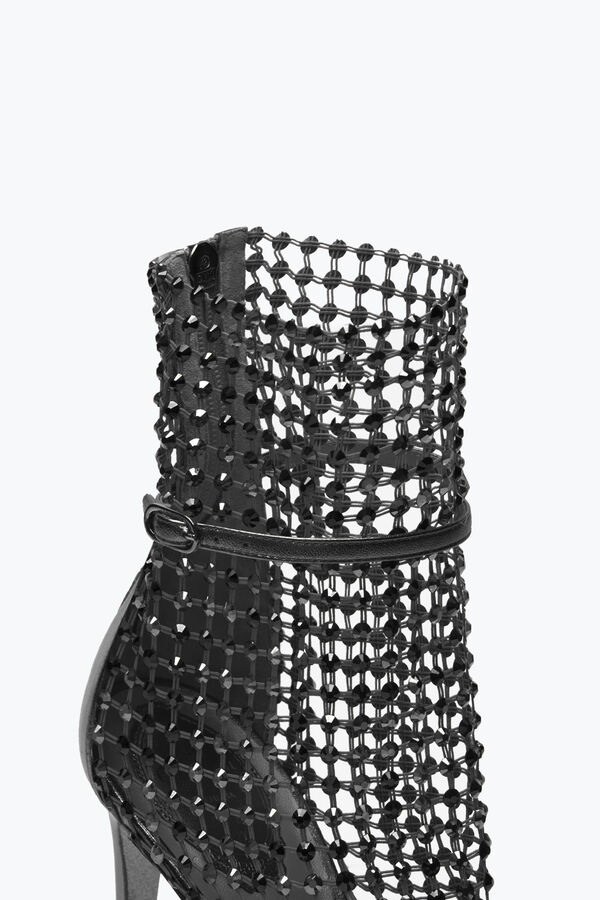 jeweled galaxia metallic antracit sandal 105 rene caovilla