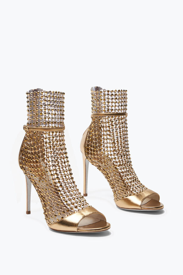 jeweled galaxia guld sandal 105 rene caovilla