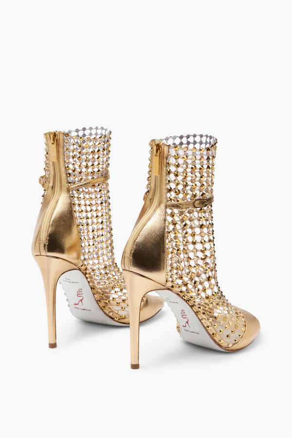 jeweled galaxia guld sandal 105 rene caovilla