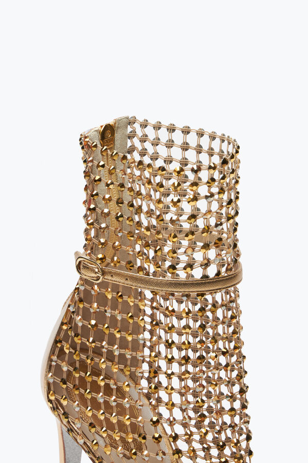 jeweled galaxia guld sandal 105 rene caovilla