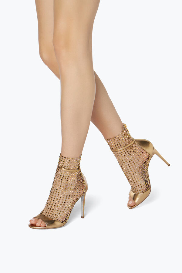 jeweled galaxia guld sandal 105 rene caovilla