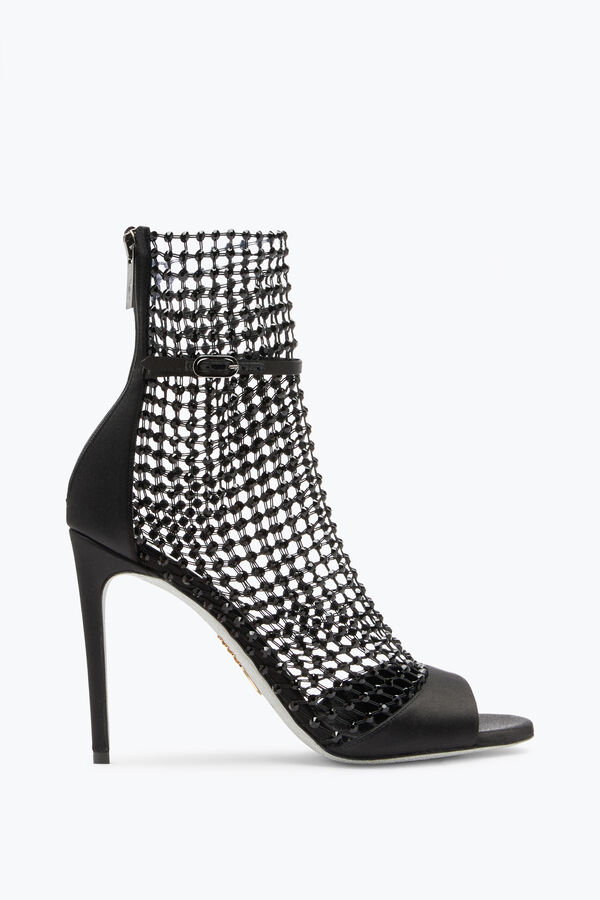 jeweled galaxia svart sandal 105 rene caovilla
