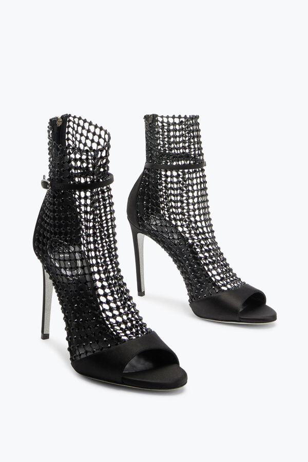jeweled galaxia svart sandal 105 rene caovilla