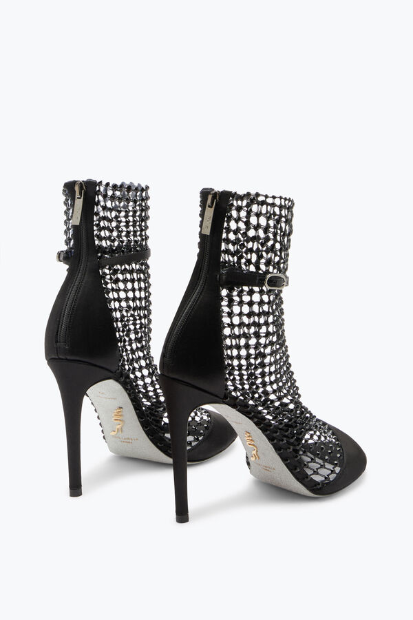 jeweled galaxia svart sandal 105 rene caovilla
