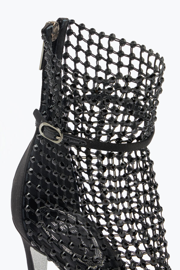 jeweled galaxia svart sandal 105 rene caovilla